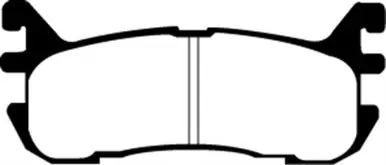Hot Deal EBC 97-02 Ford Escort 2.0 Greenstuff Rear Brake Pads - DP21003