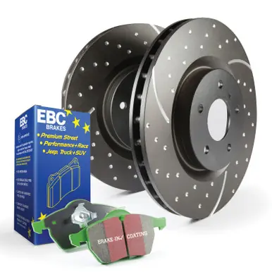 One Day Deal EBC S10 Kits Greenstuff Pads and GD Rotors - S10KF1339