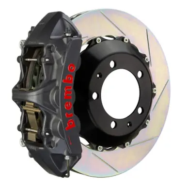 Brembo 05-08 997.1 C2 (Excl PCCB) Fr GTS BBK 6Pis Cast 355x32 2pc Rotor Slotted Type1-Black HA - 1M2.8002AS Same Day Shipping