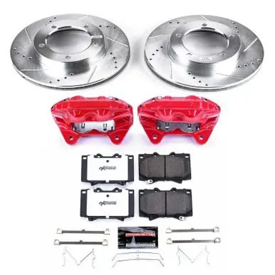 Wholesale Power Stop 03-07 Lexus LX470 Front Z36 Truck & Tow Brake Kit w/Calipers - KC1132A-36
