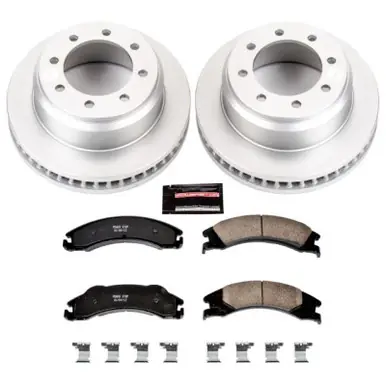 Order Now Power Stop 08-14 Ford E-150 Rear Z17 Evolution Geomet Coated Brake Kit - CRK4718