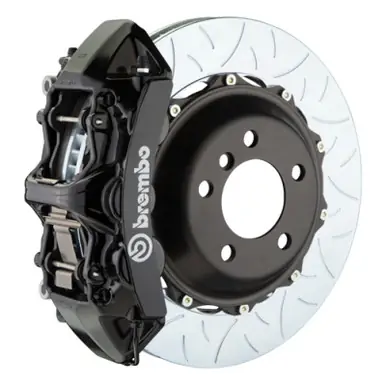 Brembo 20+ Corvette C8/C8 Z51 Front GT BBK 6 Piston Cast 380x32 2pc Rotor Slotted Type-3-Black - 1M3.9058A1 Secure Checkout