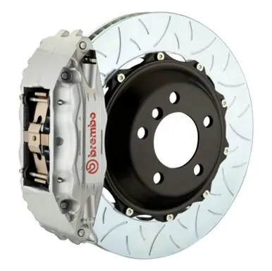 No Minimum Order Brembo 00-02 S4 Caliper Fr GT BBK 4Pis Cast 2pc 355x32 2pc Rotor Slotted Type3-Silver - 1B3.8002A3