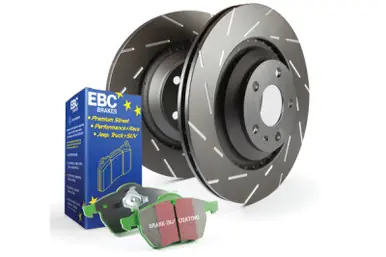Free Delivery EBC S2 Kits Greenstuff Pads and USR Rotors - S2KR2402