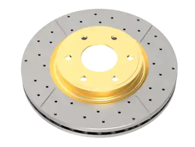 DBA 09-13 Infiniti FX50 (S51 Model) Rear Drilled & Slotted Street Series Rotor - DBA2339X Special Discount