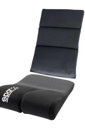 One Day Deal Sparco Flat Seat Pad for Circuit II Seat - Black | Graveyard Performance