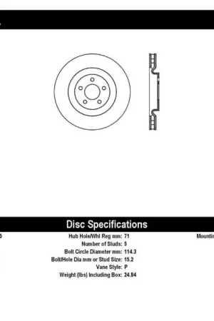 StopTech Drilled Sport Brake Rotor Best Choice