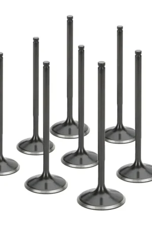 In Demand Supertech Toyota Celica 2ZZ 34x5.48x111.25mm Flat Black Nitride Intake Valve - Set of 8 | Graveyard Performance