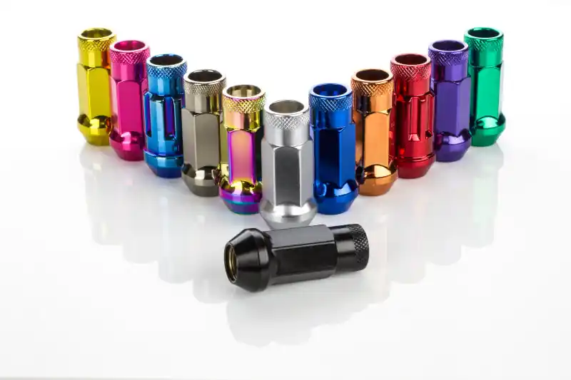 Popular Wheel Mate Replacement Lug Nut SR48 12x1.25 Neo Chrome Single Lug | Graveyard Performance