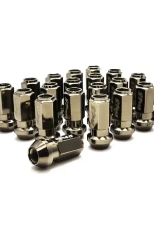 Wheel Mate Muteki TR45 Open End Lug Nuts - Titanium Finish - 12x1.50 - 45mm | Graveyard Performance Price Drop