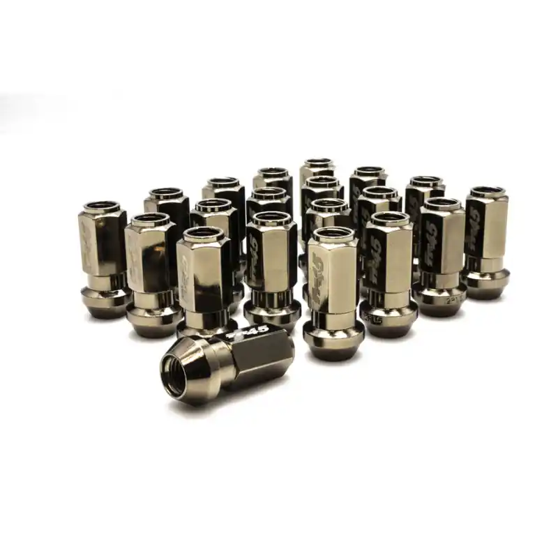 Wheel Mate Muteki TR45 Open End Lug Nuts - Titanium Finish - 12x1.50 - 45mm | Graveyard Performance Price Drop