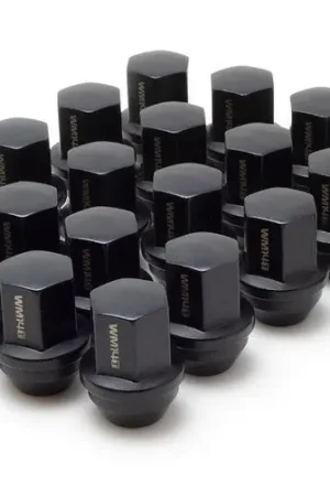 Viral Wheel Mate WM14T Closed End Lug Nuts - QTY 20/Black | Graveyard Performance