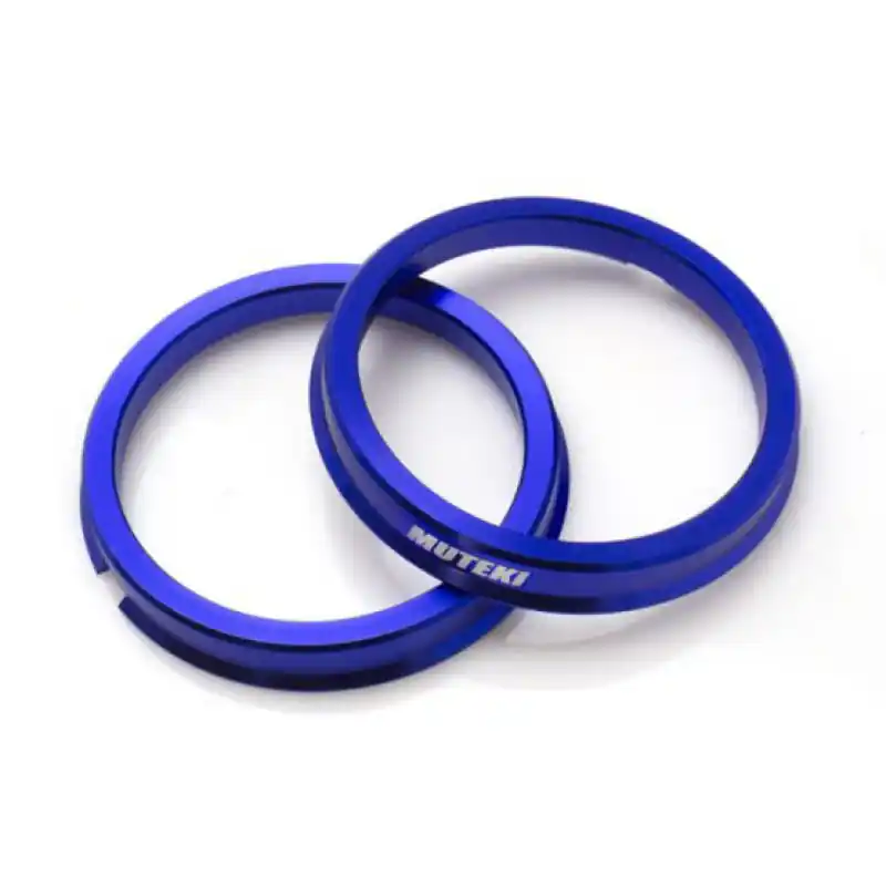 Top Rated Wheel Mate Muteki Hub Ring 73.1mm x 64.1mm 2 Piece - Blue | Graveyard Performance