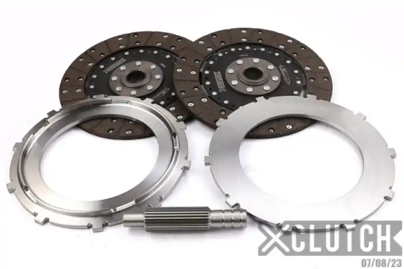 Today Only XClutch Chevrolet 9in Twin Solid Organic Multi-Disc Service Pack | Graveyard Performance