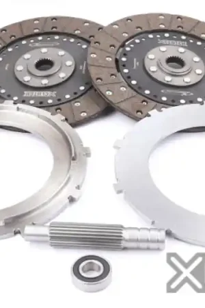 XClutch Hyundai 9in Twin Solid Organic Multi-Disc Service Pack | Graveyard Performance Worldwide Shipping
