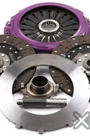 Big Sale XClutch Mitsubishi 9in Twin Solid Organic Multi-Disc Service Pack | Graveyard Performance