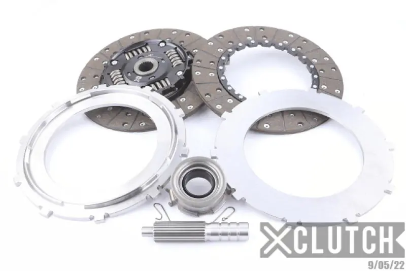 XClutch Subaru 9in Twin Sprung Organic Multi-Disc Service Pack | Graveyard Performance Genuine