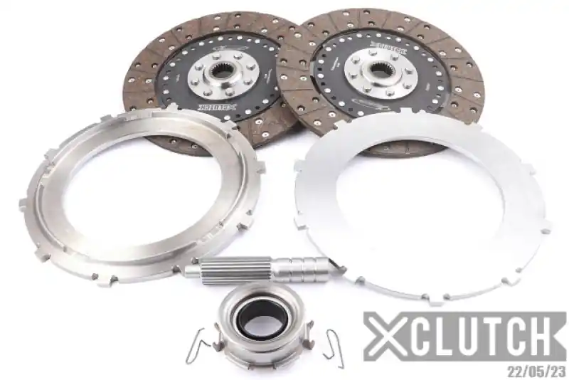 Get Yours XClutch Subaru 9in Twin Solid Organic Multi-Disc Service Pack | Graveyard Performance
