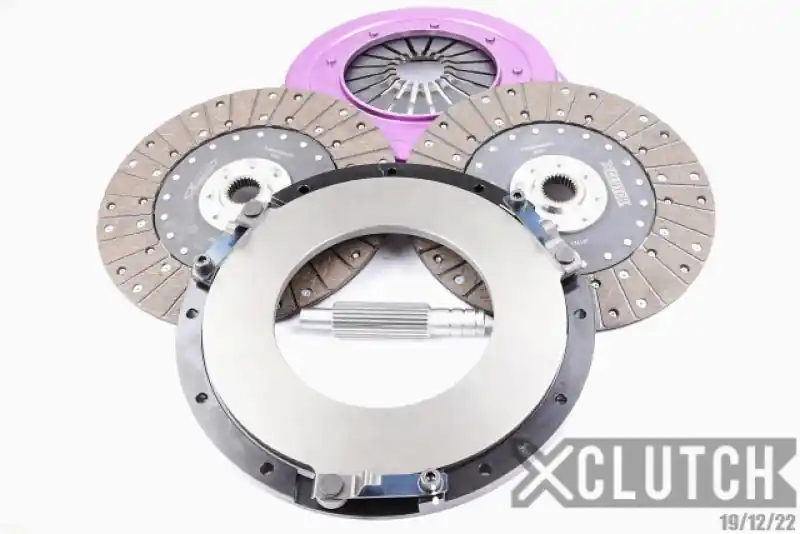 XClutch GM 10.5in Twin Solid Organic Multi-Disc Service Pack | Graveyard Performance Trending
