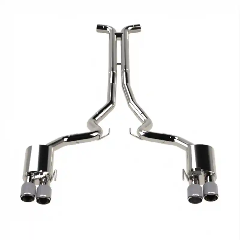 Kooks 18-24 Ford Mustang GT 5.0 3in. Valved Touring Cat-Back Exhaust - Carbon Tips | Graveyard Performance In Demand