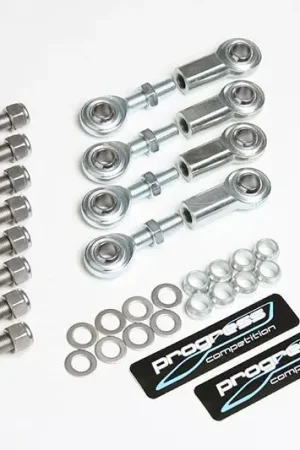 Trusted Brand Progress Tech 97-13 Chevrolet Corvette (C5/C6) 3-Piece End Link Kit (Pair) - Front & Rear | Graveyard Performance
