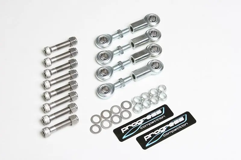 Trusted Brand Progress Tech 97-13 Chevrolet Corvette (C5/C6) 3-Piece End Link Kit (Pair) - Front & Rear | Graveyard Performance