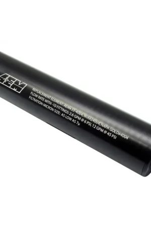 Bargain AEM Universal High Volume Fuel Filter Element | Graveyard Performance