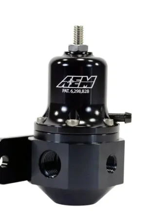AEM High Capacity Universal Black Adjustable Fuel Pressure Regulator | Graveyard Performance Buy Online