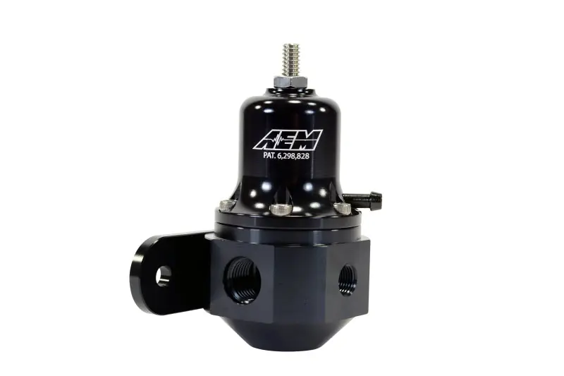 AEM High Capacity Universal Black Adjustable Fuel Pressure Regulator | Graveyard Performance Buy Online