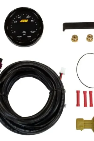 One Day Deal AEM X-Series Pressure 0-100psi Gauge Kit | Graveyard Performance