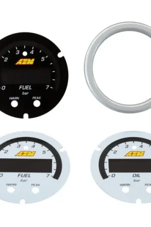Budget AEM X-Series Pressure Gauge Accessory Kit | Graveyard Performance
