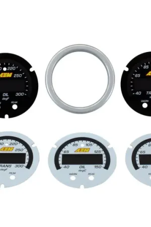 Exclusive AEM X-Series Temperature Gauge Accessory Kit | Graveyard Performance