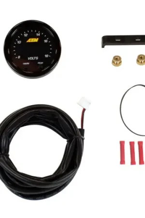 Popular AEM X-Series 8-18V Volt Gauge | Graveyard Performance