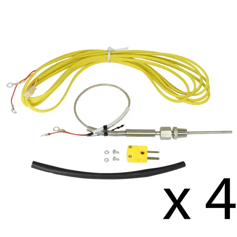 AEM Single K-Type Thermocouple Kit - 4 Pack | Graveyard Performance New Release