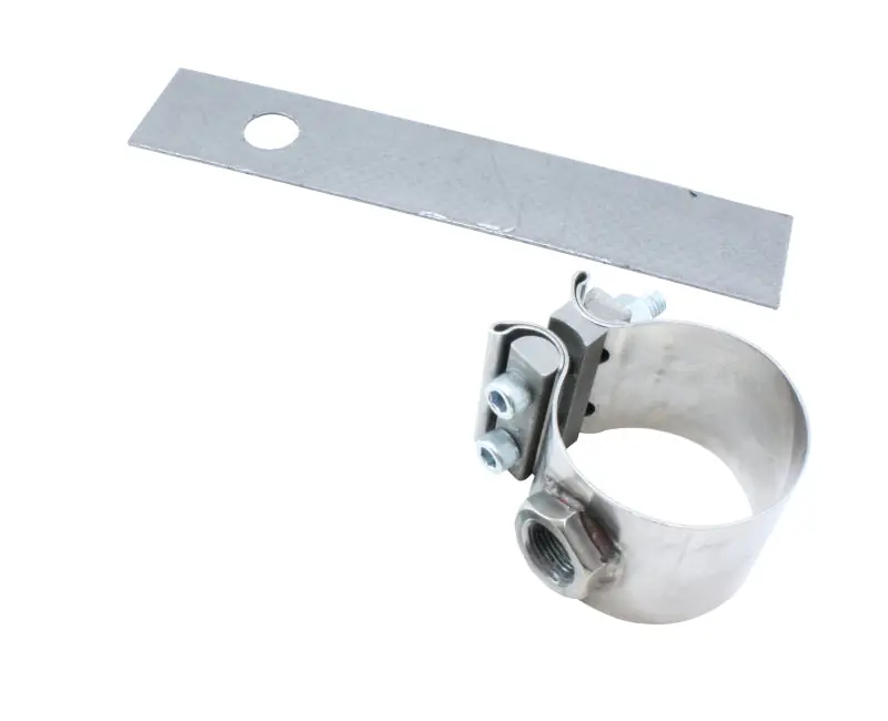 Premium AEM No-Weld O2 Sensor Mount for 2.25 to 2.5 inch Diameter Pipe | Graveyard Performance