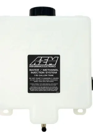 AEM V2 Water / Methanol 1.15 Gallon Methanol Injection Tank | Graveyard Performance Save Now