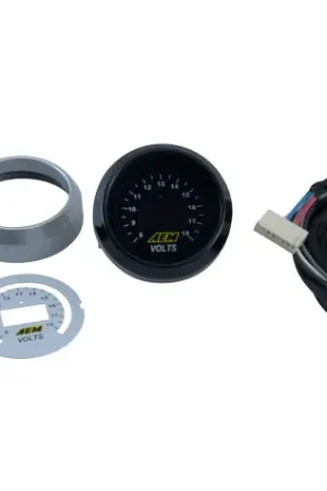 Best Seller AEM 52mm Voltmeter Digital Gauge | Graveyard Performance