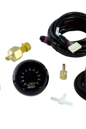 AEM 52mm Boost Digital Gauge -30-35psi | Graveyard Performance Last Chance
