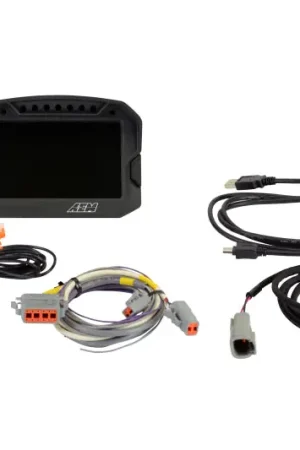 Editor’s Pick AEM CD-5G Carbon Digital Dash Display w/ Interal 10Hz GPS & Antenna | Graveyard Performance