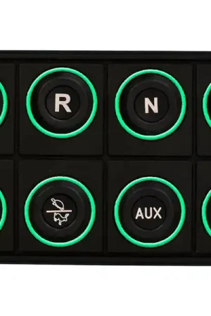Modern AEM EV 8 Button Keypad CAN Based Programmable Backlighting | Graveyard Performance