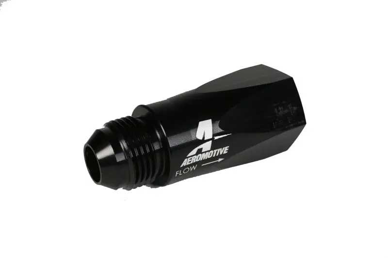 Free Shipping Aeromotive In-Line Full Flow Check Valve (Male -10 AN Inlet / Female -10 AN outlet) | Graveyard Performance