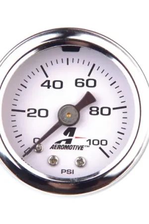 Aeromotive 0-100 PSI Fuel Pressure Gauge | Graveyard Performance Latest