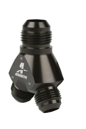 Aeromotive Y-Block - AN-12 - 2x AN-10 | Graveyard Performance Factory Price