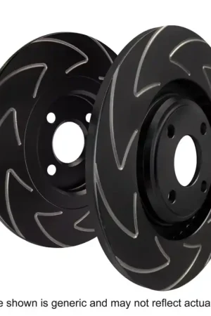 EBC 17-21 Honda Civic Type-R BSD Slotted Brake Rotor Set | Graveyard Performance Fan Favorite