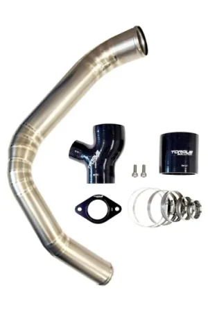 Factory Price Torque Solution 15-21 Subaru WRX Top Mount Charge Pipe - Titanium Brushed / Raw | Graveyard Performance