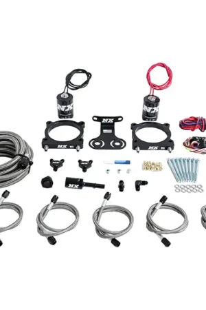 Viral Nitrous Express 2024+ Ford Mustang 5.0L Dual Throttle Body Plate System w/o Bottle | Graveyard Performance