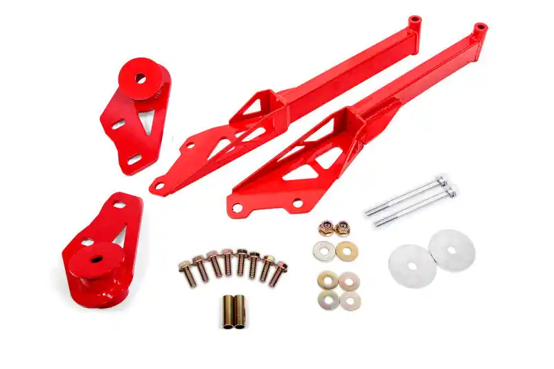 BMR Suspension 15-18 Ford Mustang S550 IRS Subframe Support Brace (Red) | Graveyard Performance Popular