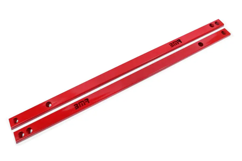 BMR 15-20 S550 Mustang Chassis Jacking Rails (Shorter Tube) - Red | Graveyard Performance Latest