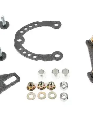 BMR 15-17 S550 Mustang Caster Camber Plates - Black Hammertone | Graveyard Performance Top Pick