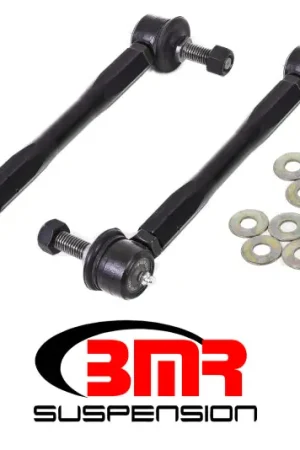 Premium BMR 16-17 6th Gen Camaro Front Sway Bar End Link Kit - Black | Graveyard Performance